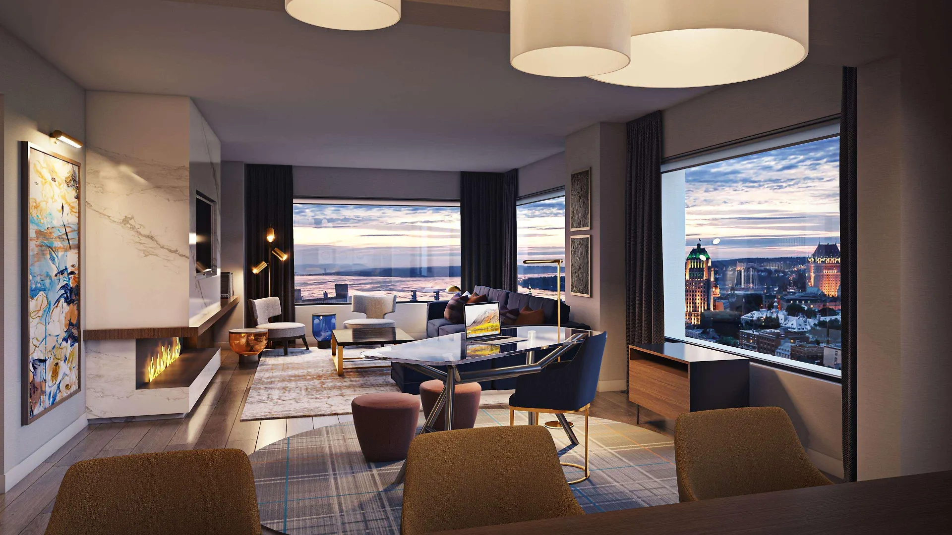 מלון Hilton Quebec 4*, קוויבק סיטי