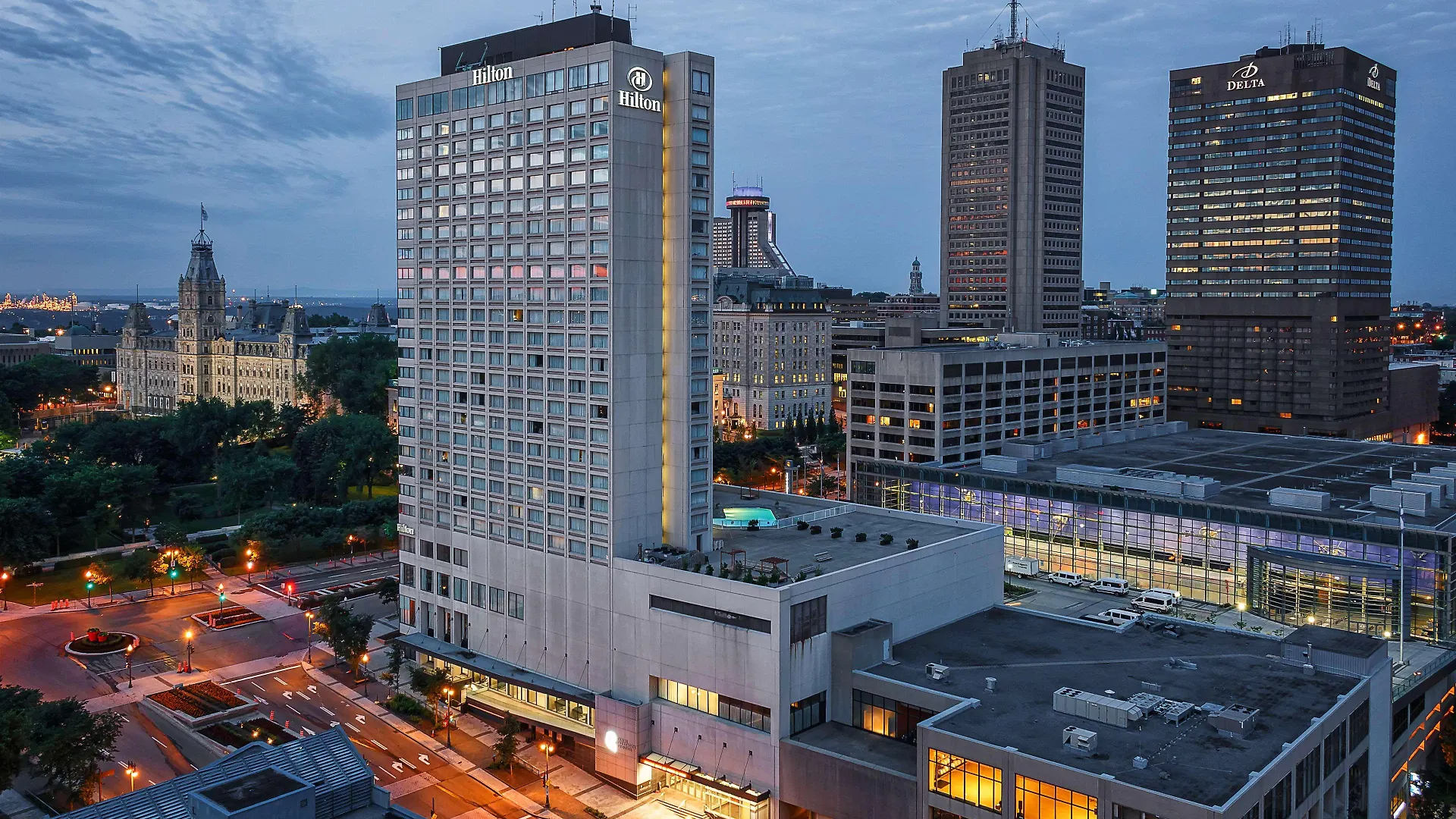 Hilton Quebec Hotel  Quebec City